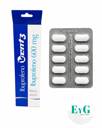 Ibuprofeno 600 mg — Vent 3