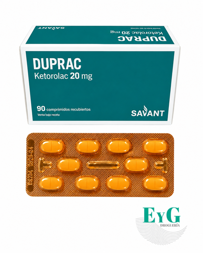 Ketorolac 20 mg comprimidos — Savant